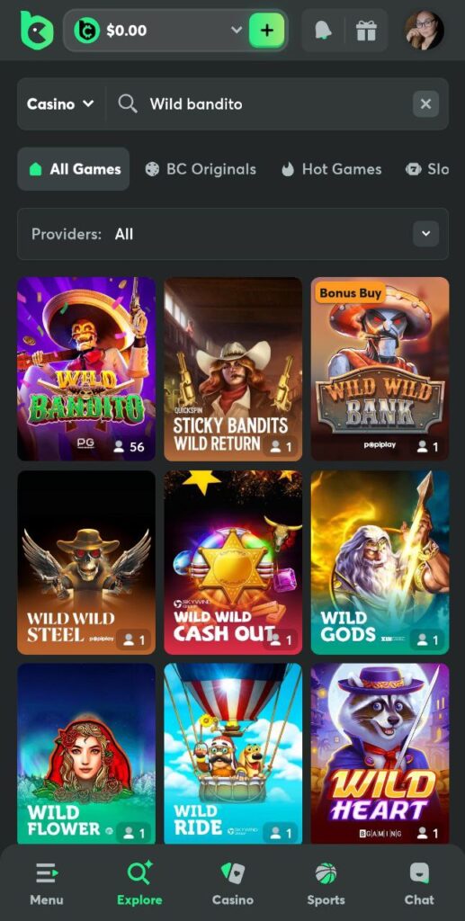 I-download ang Wild Bandito App:1